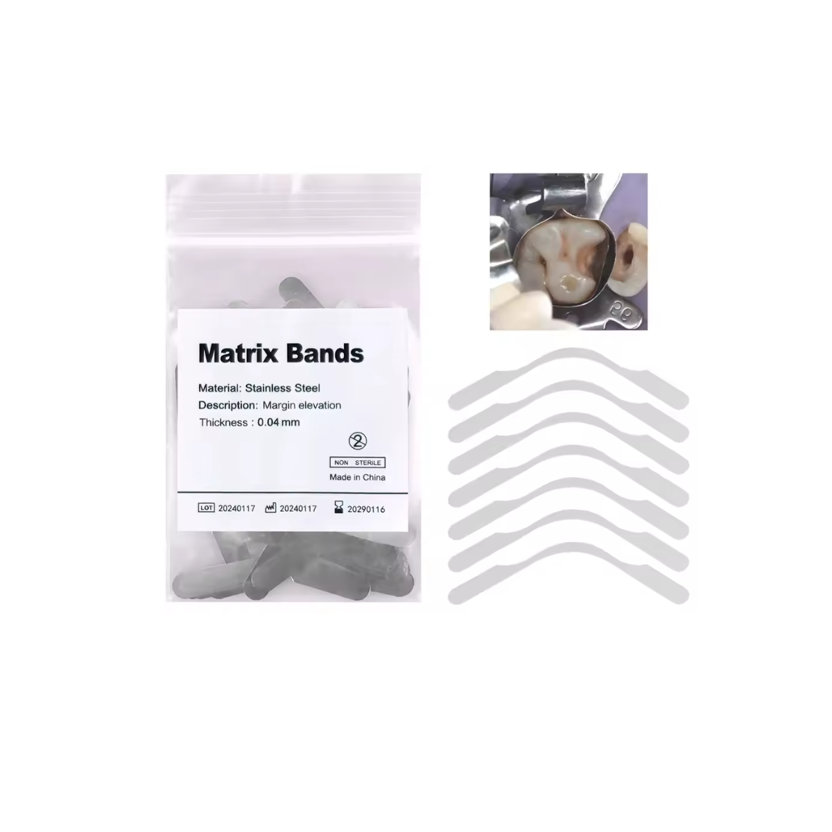 matrices elevacion margen principal